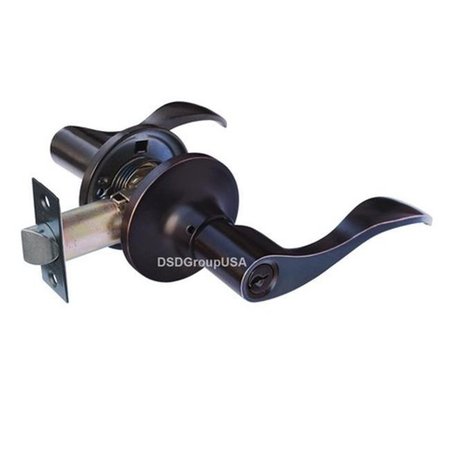 PROPATION Prelude Entry Lever Door with Handle Lockset; Oil Rubbed Bronze PR278872